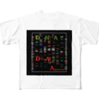 metamemeMatrix（メタミーム・マトリックス）のDNA and DNA フルグラフィックTシャツ