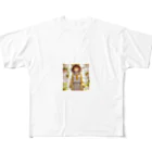 dramusumeの温ドラ娘！イエロー All-Over Print T-Shirt