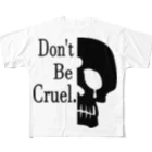 『NG （Niche・Gate）』ニッチゲート-- IN SUZURIのDon't Be Cruel.(黒) フルグラフィックTシャツ