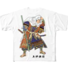 freehandの戦国武将・上杉謙信 All-Over Print T-Shirt