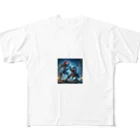 OTIRUBUTUBUTUのライオンロボットvsラプトル All-Over Print T-Shirt