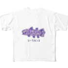 ぽっぽこ本舗のシーラカンス All-Over Print T-Shirt