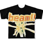 不遊終春のbeam!! All-Over Print T-Shirt