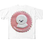 マシュマロマンのマシュマロマン公式　ビションフリーゼ  All-Over Print T-Shirt