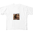 きんにくゆうたろうのサバンナのライオン All-Over Print T-Shirt