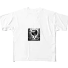 葵花色 mob the Worldのmob the world item All-Over Print T-Shirt