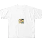 hagi528の癒し系魔法少女 All-Over Print T-Shirt