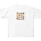 ハワイライフのアロハシャツ犬 All-Over Print T-Shirt