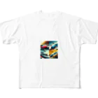 nerobooのお店のスポーツカーのグッズです All-Over Print T-Shirt