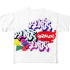 DRIPFLOWの甘いお菓子 All-Over Print T-Shirt