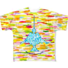 アオイハチドリプロジェクトのアオイハチドリプロジェクト11 All-Over Print T-Shirt