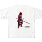 Yukimurakun「Samurai」の真田幸村 All-Over Print T-Shirt