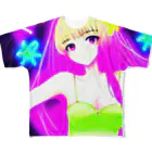 きゅぴきゅぴガールのきゅぴきゅぴ★イケイケガール フルグラフィックTシャツ