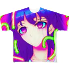 きゅぴきゅぴガールのきゅぴきゅぴ★クールビューティーガール フルグラフィックTシャツ