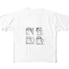 チェリモヤのにゃんこの仲間たち All-Over Print T-Shirt