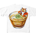 segasworksの心太とトラちゃん All-Over Print T-Shirt