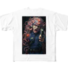 Minami-KumaのParasited Policeman 2 フルグラフィックTシャツ