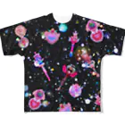 ラックス パックスの躁殼総柄 All-Over Print T-Shirt