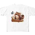 Lake Houseのマヌルネコ All-Over Print T-Shirt