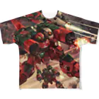 AQUAMETAVERSEの甲冑戦隊地球防衛軍　Tomoe bb 2712 All-Over Print T-Shirt