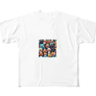 動物ショップのトイプードル All-Over Print T-Shirt