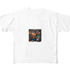 miyamon13の犬　筋肉マッチョ　 All-Over Print T-Shirt