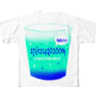 作りかけのたい焼きのshitsudo100％（湿度100％）梅雨入り All-Over Print T-Shirt