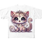 Snow-peaceの幻想のプリンセスキャット All-Over Print T-Shirt