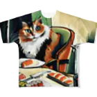 Ppit8のI love Sushi!! All-Over Print T-Shirt