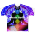 💖宇宙整体♪🌈♪こころからだチャンネル♪💖のHealing power comes from within the body. All-Over Print T-Shirt