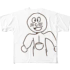 THAN THATのモドキン フルグラフィックTシャツ