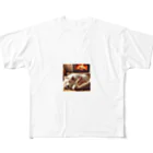 hachitaroのおやすみタイム All-Over Print T-Shirt