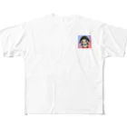 rich_miltのアデルくん All-Over Print T-Shirt