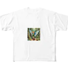 nkbg50のモンスターシリーズ（リアル）：Pixie All-Over Print T-Shirt