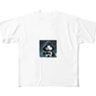 Kagaya Hiroshiのやんわりかわいい、でもどこかクールなうさぎ暗殺者 All-Over Print T-Shirt