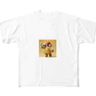 MsArtShopのESFPのトイプードル All-Over Print T-Shirt