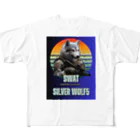 SaBATaNのSWATシルバーウルフ5 All-Over Print T-Shirt