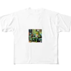 zukit4sのジョークを言っているカエル All-Over Print T-Shirt