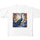 タカヤマ・サイトの絢爛豪華・孔雀 All-Over Print T-Shirt