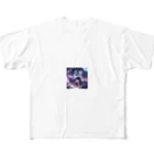 ねむねこのお店の猫耳少女 All-Over Print T-Shirt