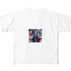 おゆまるるのドラゴンを飼う巫女 All-Over Print T-Shirt