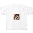 cat_smart_lifeの猫×睡眠×癒し All-Over Print T-Shirt