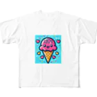 何でもありデザインのアイス All-Over Print T-Shirt