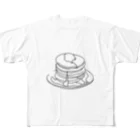 A-Kdesignのpancake① フルグラフィックTシャツ