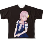 テロメアクリエイト の幕張ことは　フルグラフィックTシャツ 풀그래픽 티셔츠