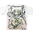 32のおもちゃ  天色32のback up All-Over Print T-Shirt