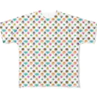 mineka.のヨリ目の動物達 All-Over Print T-Shirt