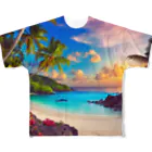 HOSHI-TANEKO🌠の🌊美しい海岸🏄✨ All-Over Print T-Shirt
