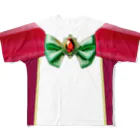 AI魔術師の東京レトロ屋の美少女仮面への憧れ All-Over Print T-Shirt