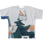 KHのpizzat All-Over Print T-Shirt